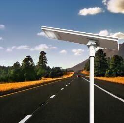green solar street lights shine cost free all in one smart road LED street lights