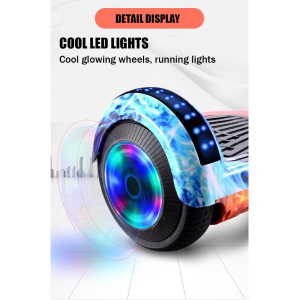 Scooter Gyroor 2 Wheel 50 Off Road Self Balancing Balance Hoverboards with 350W Brushless Motor and Smart Type Electronic