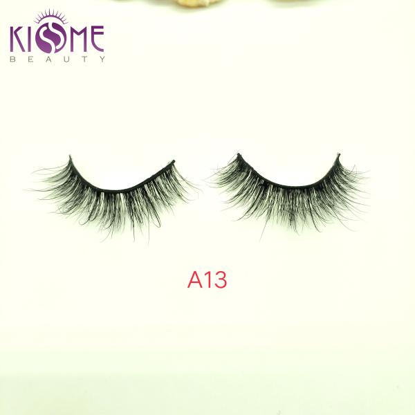 Curl Luxury Mink Lashes Natural Black Siberian Mink Fur Eyelashes For Bridal