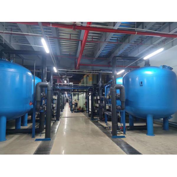 Custom Industrial Pure Water Pretreatment System - Stainless Steel Sand Filter Carbon Filter