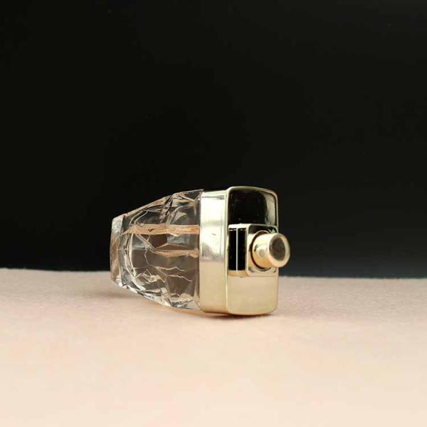 Small Dubai Perfume Oil Bottle , Luxury Empty Glass Spray Perfume Bottles