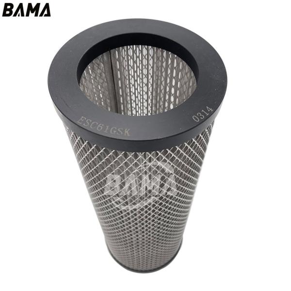B12 1000 Filter Medium Glass Fiber Hydraulic Oil Return Line Filter Element ESC61GSK