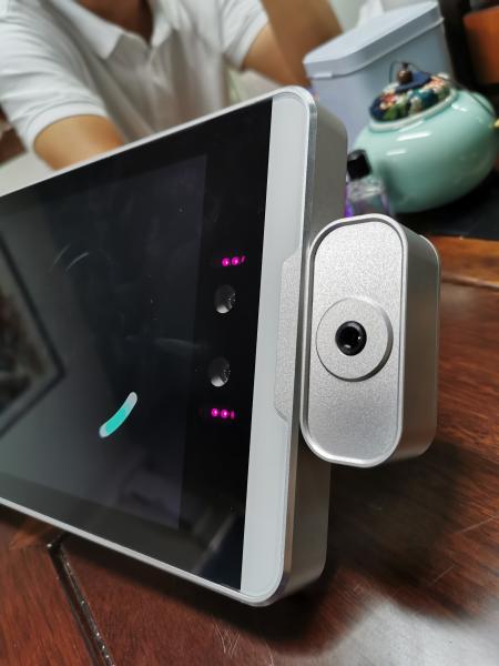 8 Inch Android 5.1 Face Recognition Time Attendance System With RFID Card Reader