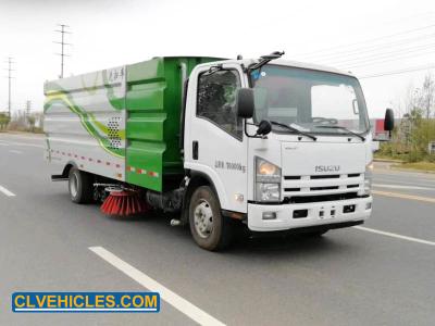 700P ELF ISUZU Road Sweeper Truck Mounted Street Sweeper 10000L