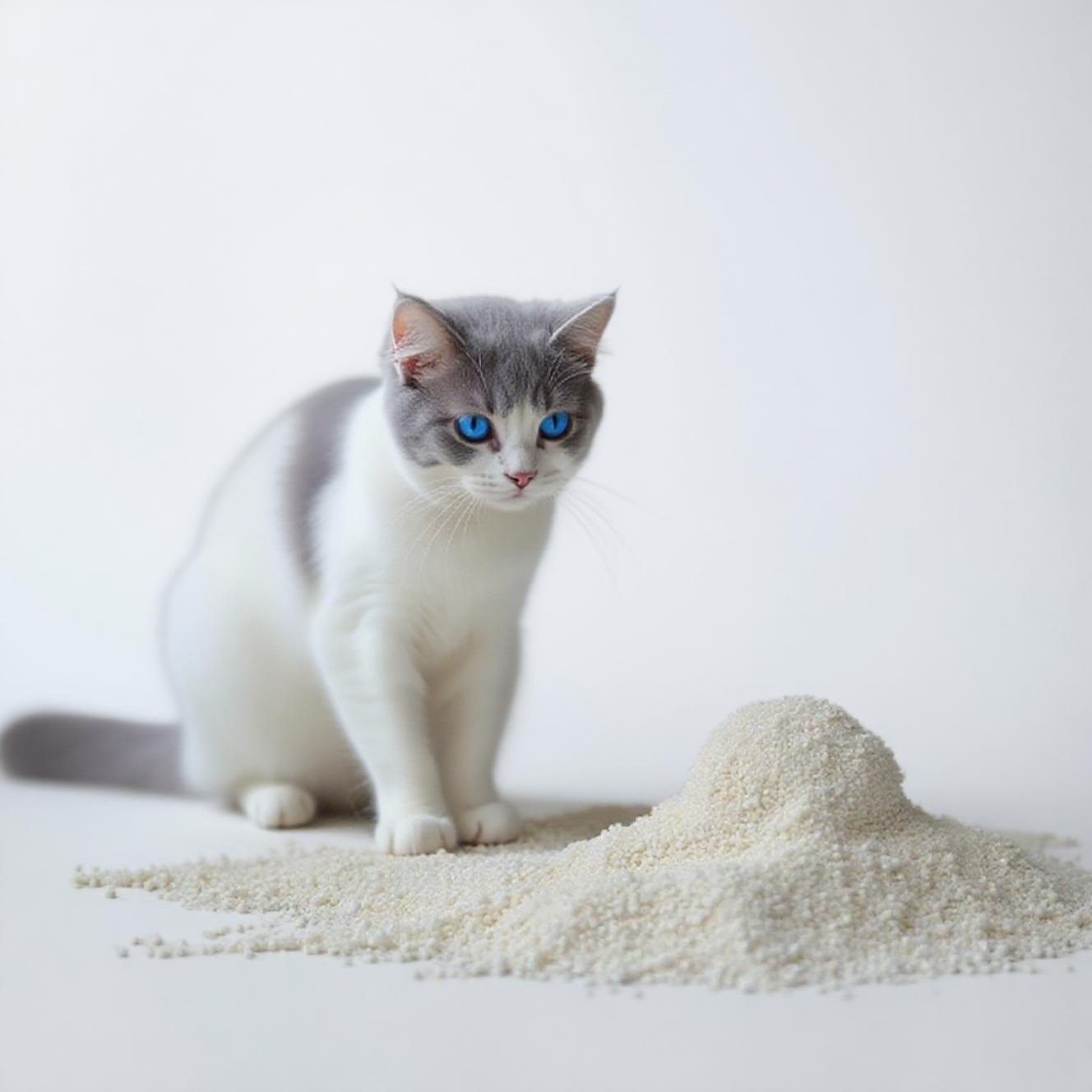 Easy Clean Cassava Cat Litter Rapid Moisture Locking Natural Freshness Protection Technology