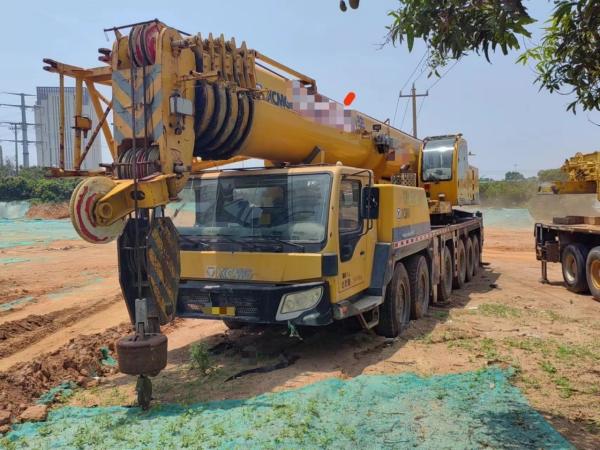 2013 Xg 110t grue mobile camion grue utilisée grue hydraulique grue certification ISO9001