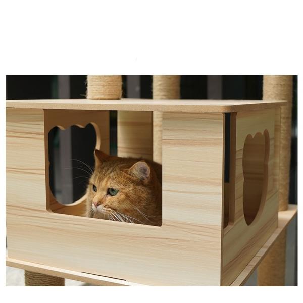 Sisal Cat Scratching Post Multi-Layer Cat Jumping Platform and Low Energy Consumption