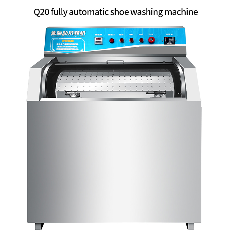 Automatic Shoe Cleaning Machine with UV Ozone Sterilization and Stainless Steel Material 1200W Rated Power
