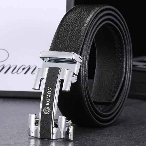 110-125cm Length Custom Logo Leather Belt for Men Leather characteristics spilt cowhide
