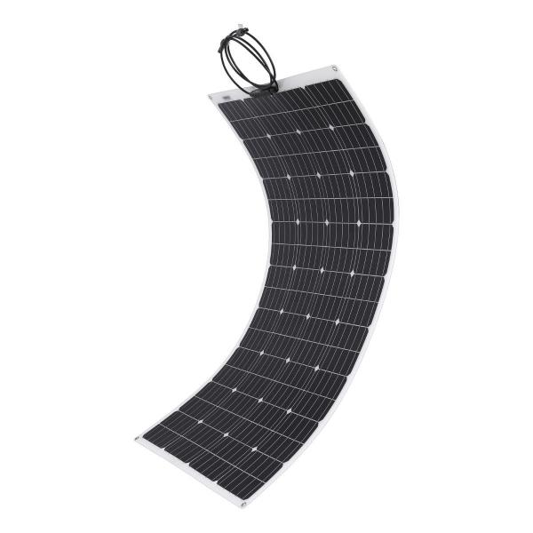 Panneau solaire monocristallin léger et flexible ETFE panneau solaire panneau solaire photovoltaïque flexible 180w résistant à l'eau CE ROHS