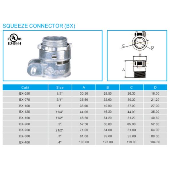 Соединитель Оилтигхт выжимкы цинка штуцеров гибких спиральных трубок нержавеющей стали прямой