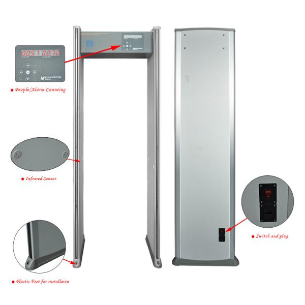 long rang door frame walkthrough metal detector