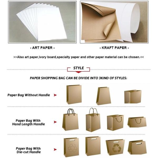 Luxury Matte Black Shopping Paper Bag UV Clothing Packaging