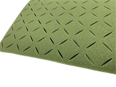 15mm Prefabricated Artificial Grass Layer Perforated Drainage Shock Pads For Sports Fields