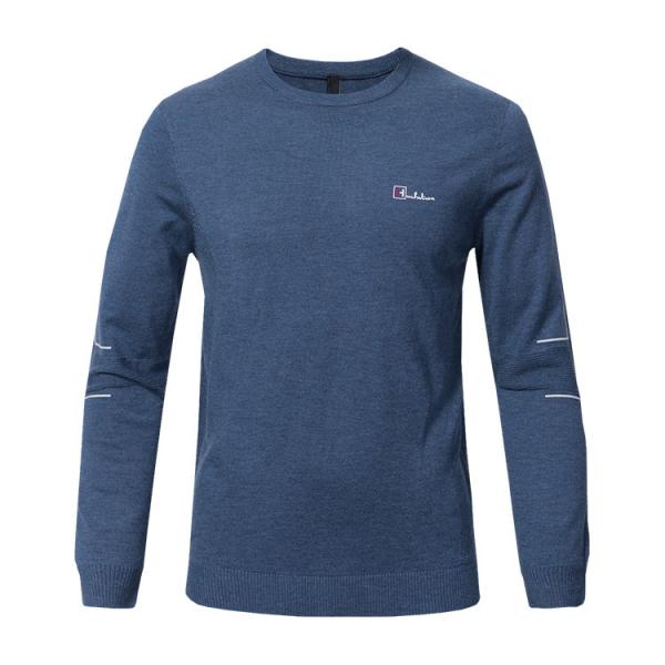 Guangzhou Clothing Fashionable Casual Cotton Knitting Sweaters for Men Custom Sweater Printing