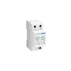 TVSS 150V/275V/320V/385V/440V 40KA Din Rail Power Protection Lightning Surge Arrester однофазный