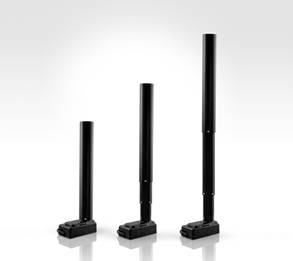 24V DC Black Aluminium alloy Telescopic Lifting Column EL-2