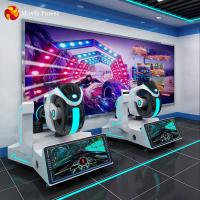 Jogos do simulador do divertimento VR do serviço da parada da zona uma do jogo da máquina do parque temático 9d VR