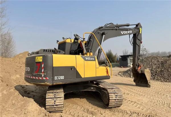 High quality construction machinery 48ton used  volvo EC120D excavator