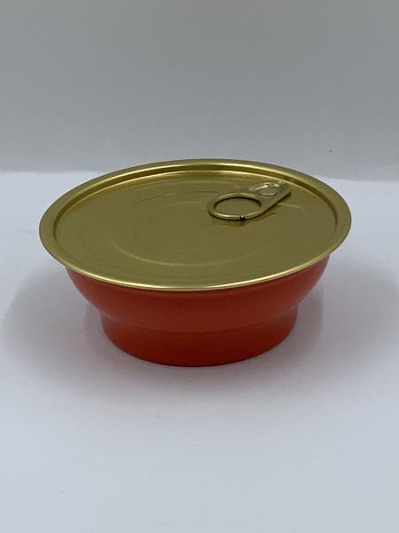 220ml Custom Two Piece Aluminum Bowl 98.9×50mm 401# Caliber Specification