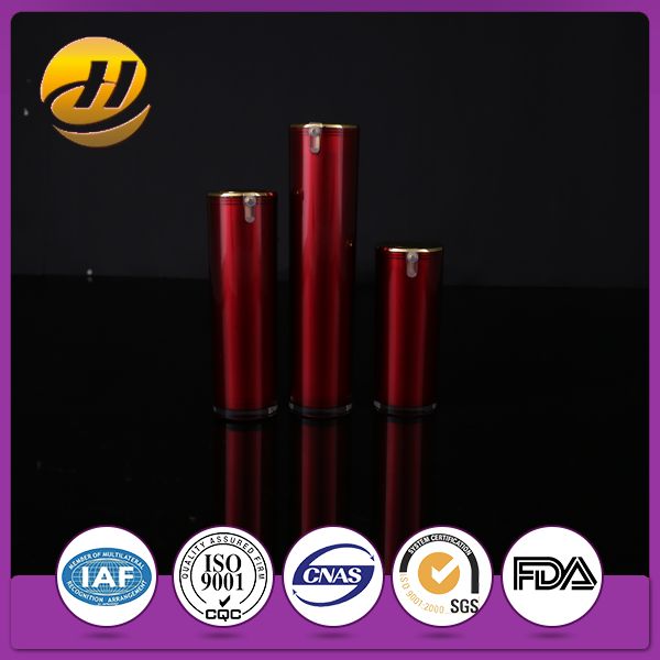 Cosmetic Packaging Airless Cosmetic Bottles 30ml - 150ml White Color