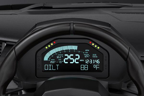 Multifunctional Air Fuel Ratio Race Car Gauges 9VDC 6.5 Inch