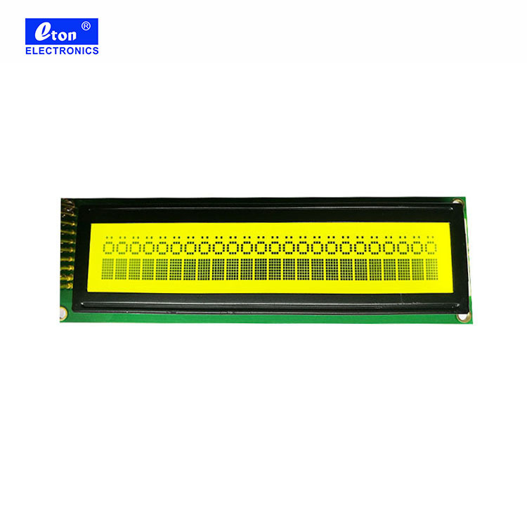Customized 2402 Lcd Display Module 24x2 Yellow Lcd Display