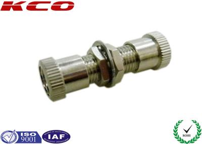 Adaptateur optique de la fibre SMA en métal, simplex à plusieurs modes de fonctionnement optique de connecteur de fibre de SMA