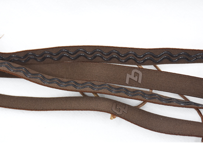 Нейлон Eco покрыл анти- Webbing силикона крышки плавания эластичной резиновой ленты выскальзывания