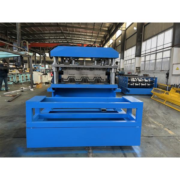 7.5kw Hydraulic Power Floor Deck Roll Forming Machine 10-15m/min Speed