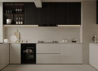 Standard European Furniture Complete Smart Kitchen Pantry Storage Cabinets