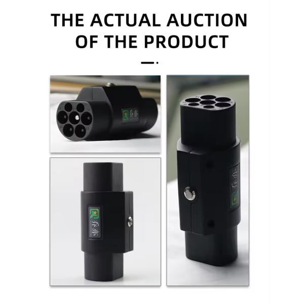 GBT Withstand Voltage 240V Adapter Type2 to GBT 7KW 220V Energy Charging Pile 32A AC Rated Current
