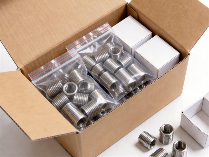 Wire Thread Inserts DIN 8140 (Helicoil Type) M2-M30 UNC/UNF, SS304/SS316 Free-Running and Self-Locking