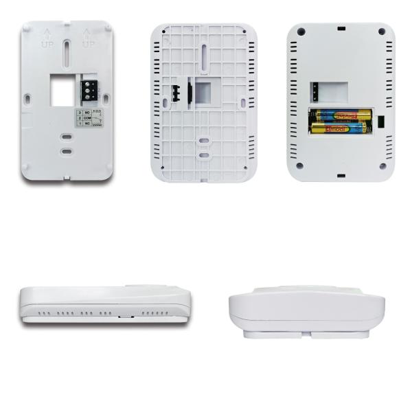 Underfloor Heating Systems Compatible Underfloor Heating Room Wired Thermostat 230V White Blue Backlight Temperature Controller