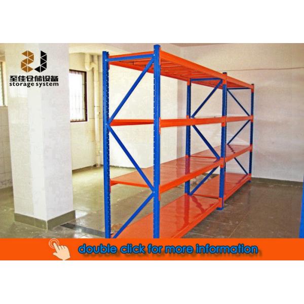 Cold Rolled Steel Galvanized Pallet Rack Shelving 1500 - 8000mm Height