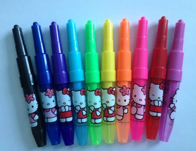 Blow water color marker, kids blow style paint marker