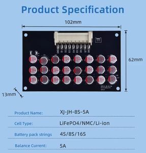 24s 1A Active Balancer for Optimal Battery Management Solutions