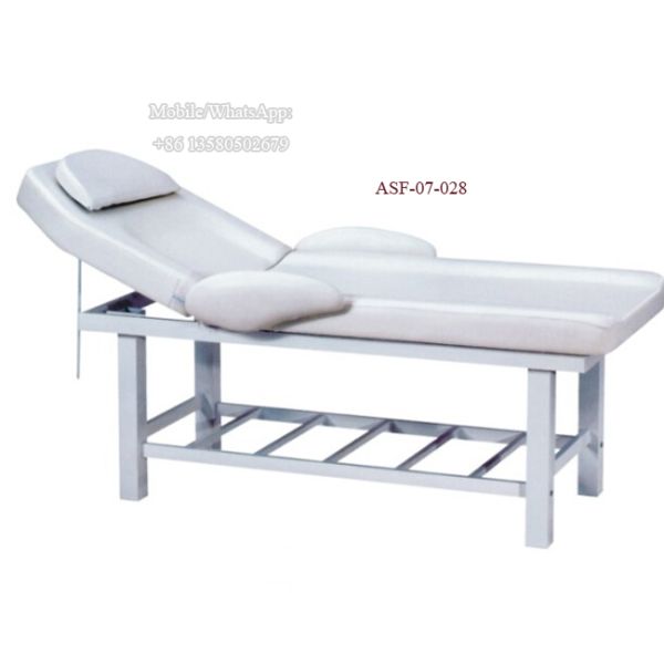 ASF-07-028 High Density Synthetic Leather Material Massage Bed with Facial Holes