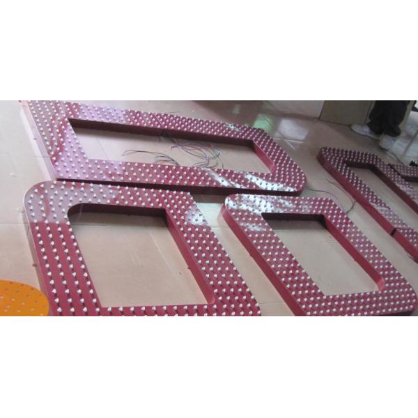 Facelit puch hole sign letter