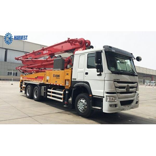 bomba concreta montada caminhão de enchimento da altura 130m3/H HB39K 39m de 1580mm