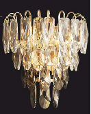 света стены Sconces K9 стены 22*28cm современные стеклянные приведенные Кристл