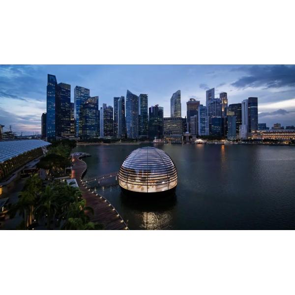 Arquitectura Vidrio curvo Fabricantes Vidrio curvado vidrio laminado de seguridad artístico barandilla de forma especial vidrio curvado templado