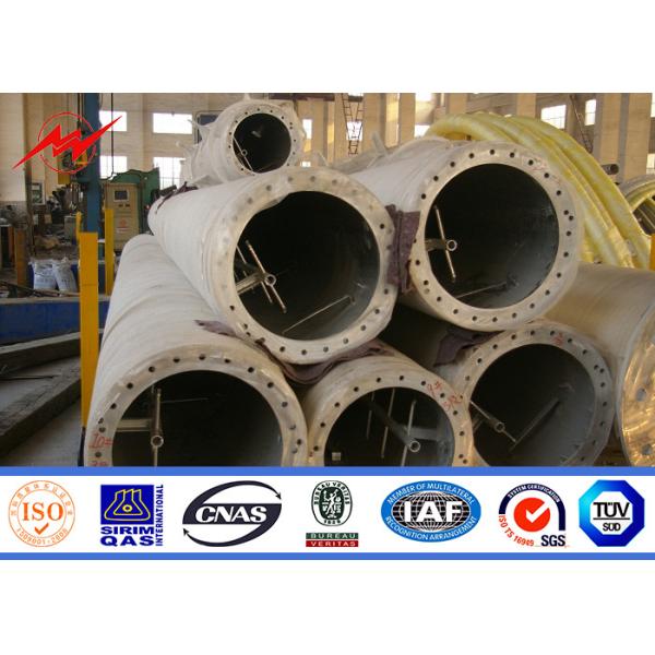 18M 30M Grade 345 Electrical Transmission Tower , Mobile Telephone Masts