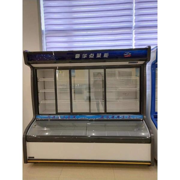 Electric 1200L Glass Door Chest Freezer Digital Control