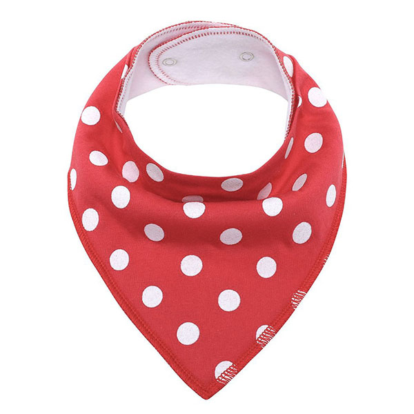 Не аллергические Bibs 100 органический хлопок печатания для младенцев прорезывания зубов