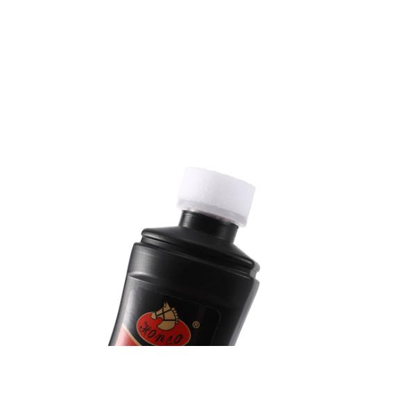 Премиальный черный жидкий обувной лак 75 мл / 2,46 фл. унций.