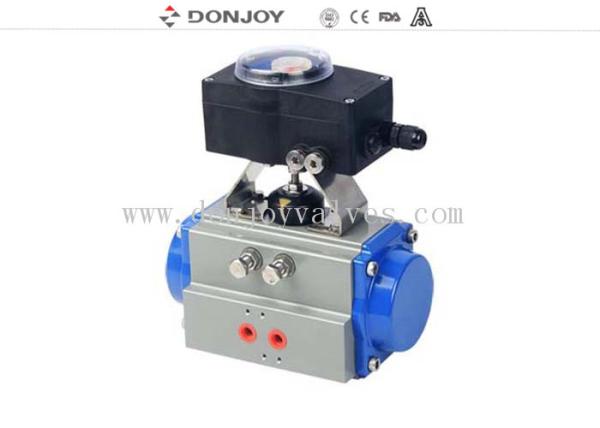 Feedback elétrico de ligar/desligar de aço inoxidável super F-TOP da posição de DONJOY DC24V auto para válvulas de controle