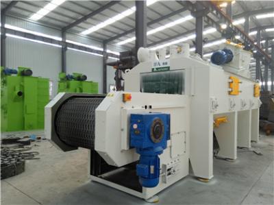Fil de nettoyage Mesh Belt Shot Blasting Machine de convoyeur de roue dentée