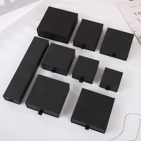 Others Custom Luxury Drawer Slider Cardboard Gift Jewelry Necklace Bracelet Ring Packaging Paper Box