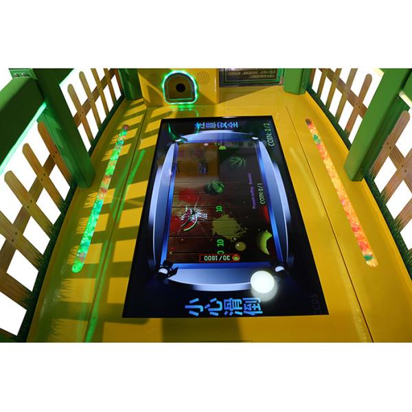 Touch Screen Ticket Redemption Machine , Kids Air Shooting Game Machine